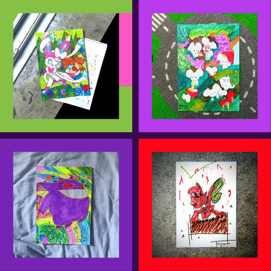 some promotion for my pokemon drawings