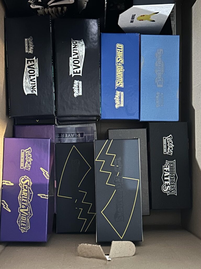 Moving and found a box of bulk from ETBs I opened in the past..