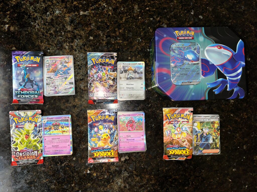 Azure Legends Kyogre Tin