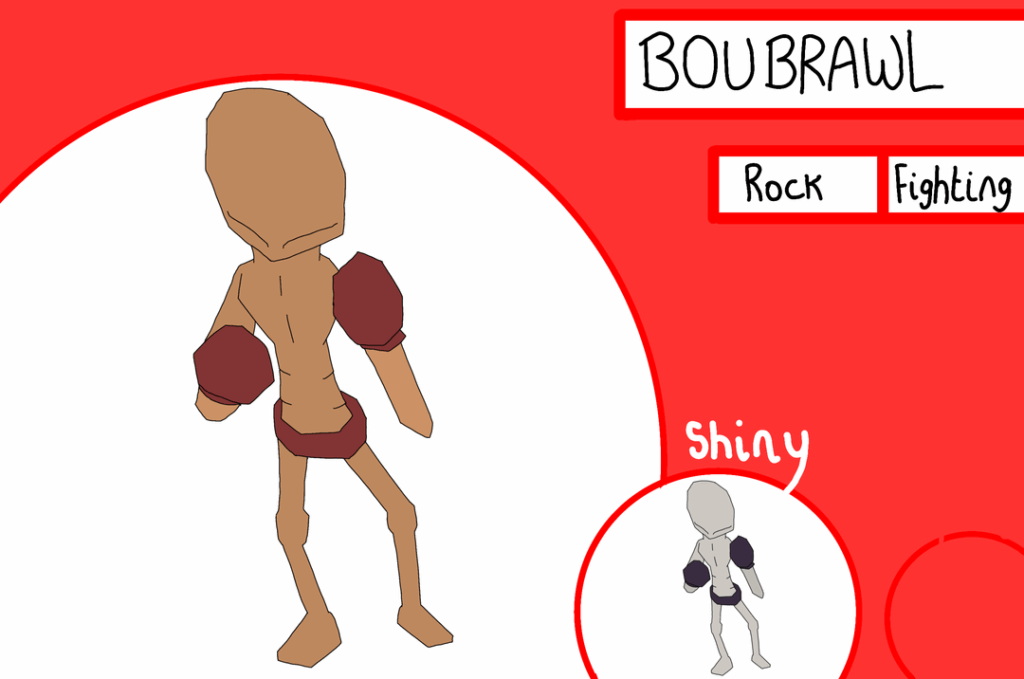 Today, I reintroduce an old Pokemon to the Tamago Region- a Pokemon that I created over 5 YEARS ago! Meet Boubrawl and Sokimrokit, the ultimate contender!