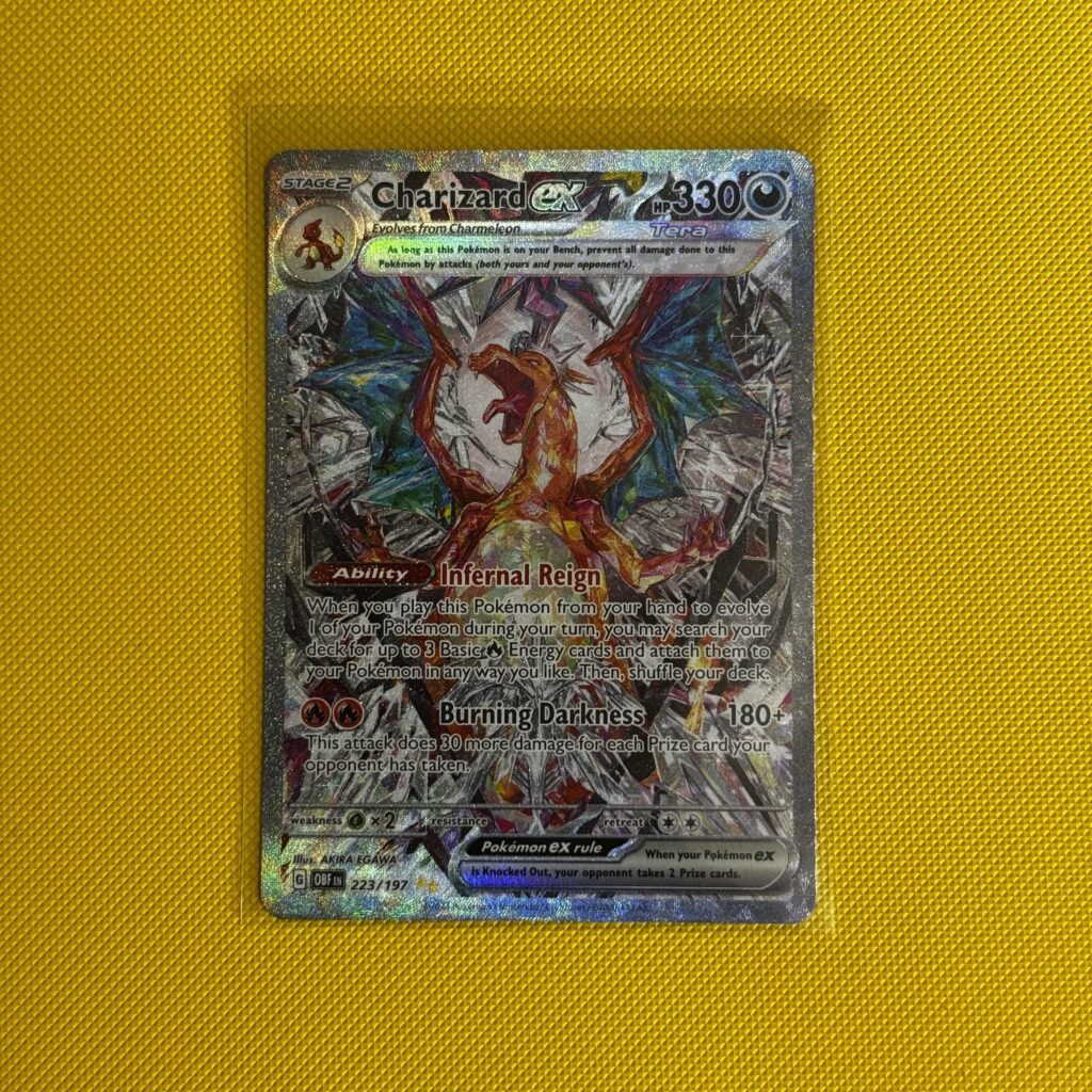 Unreal pull from the one pack of Obsidian Flames from an Iono’s Bellibolt box