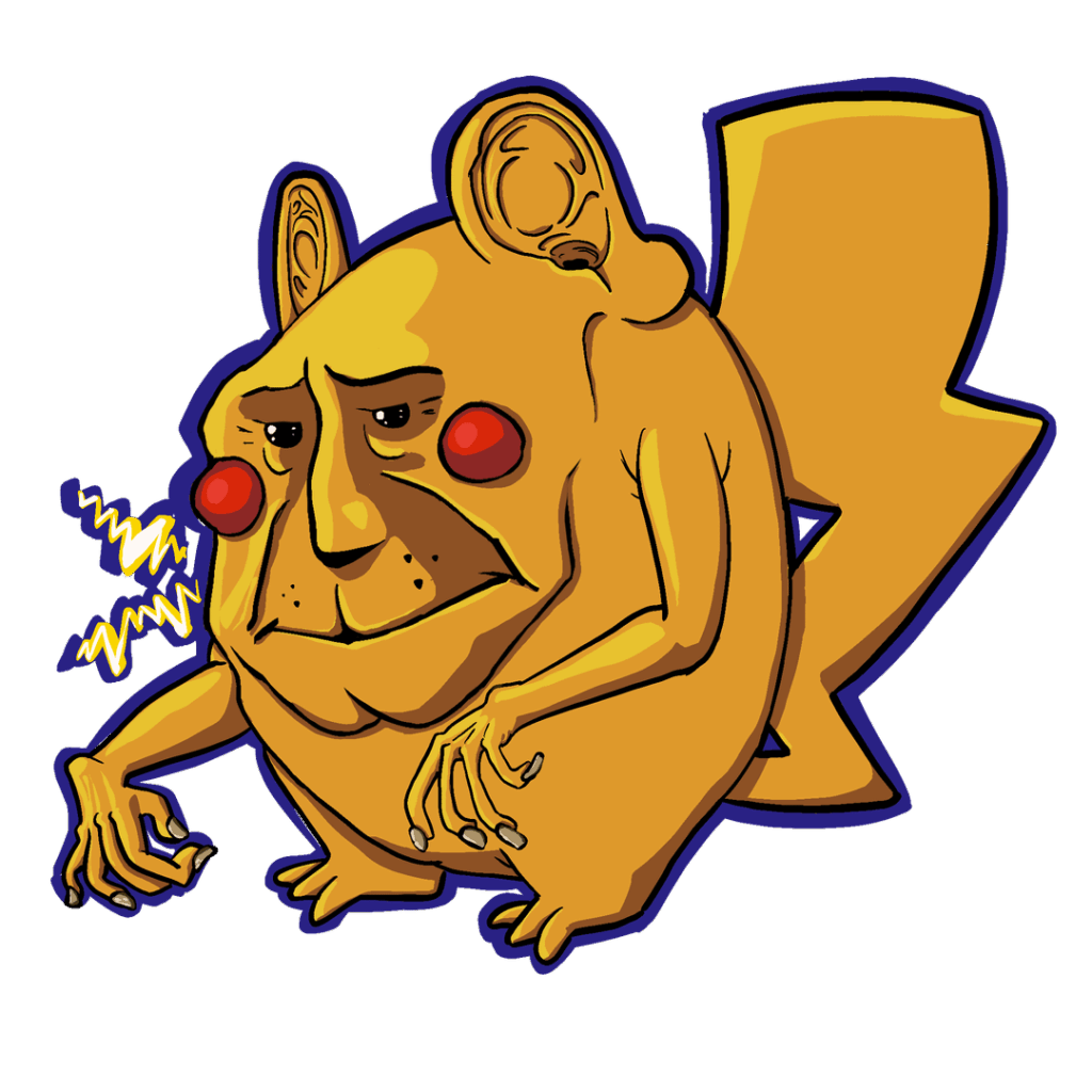 I was encouraged to post my little pokemon doodles here for you to enjoy.