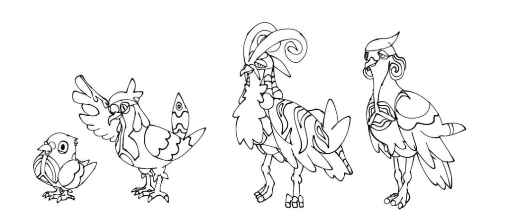 Regional pidove line based on hippies, the dove of peace and vanellus chilensis