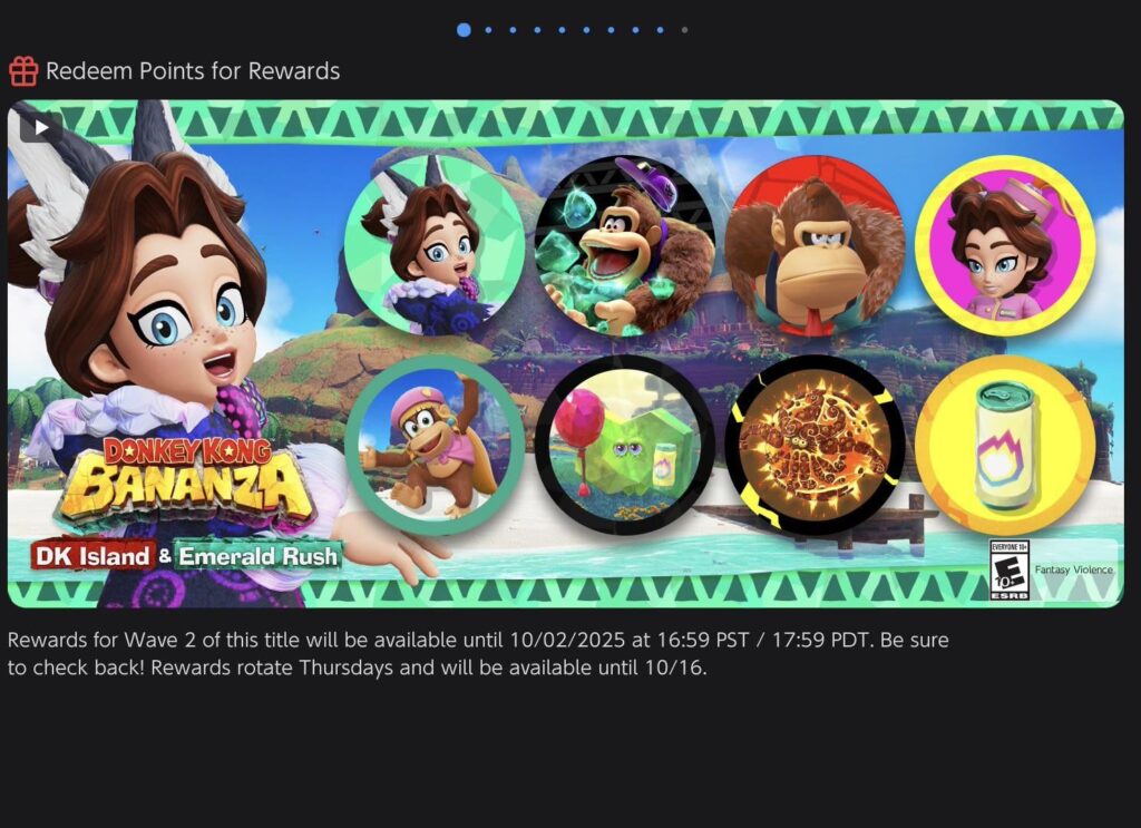 Donkey Kong Bananza: DK Island & Emerald Rush NSO Icons Wave 2 is now Available!