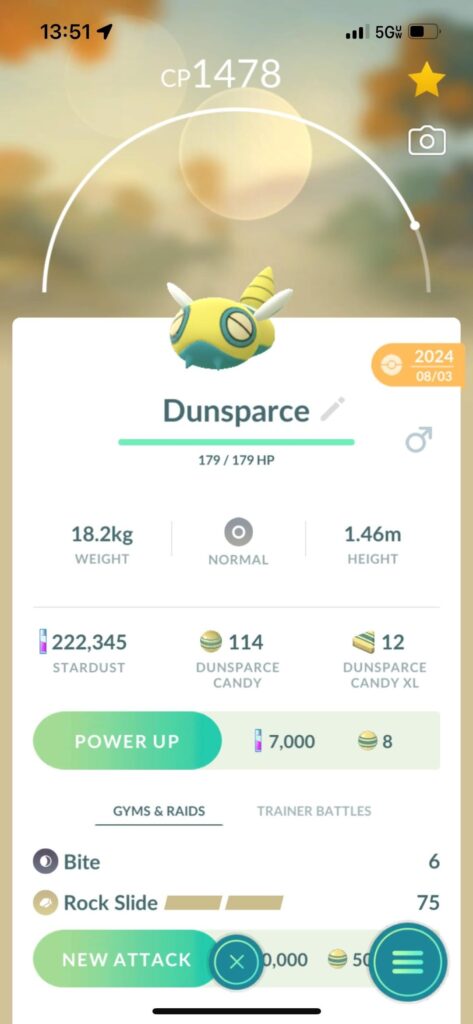 How do I evolve Dunsparce?
