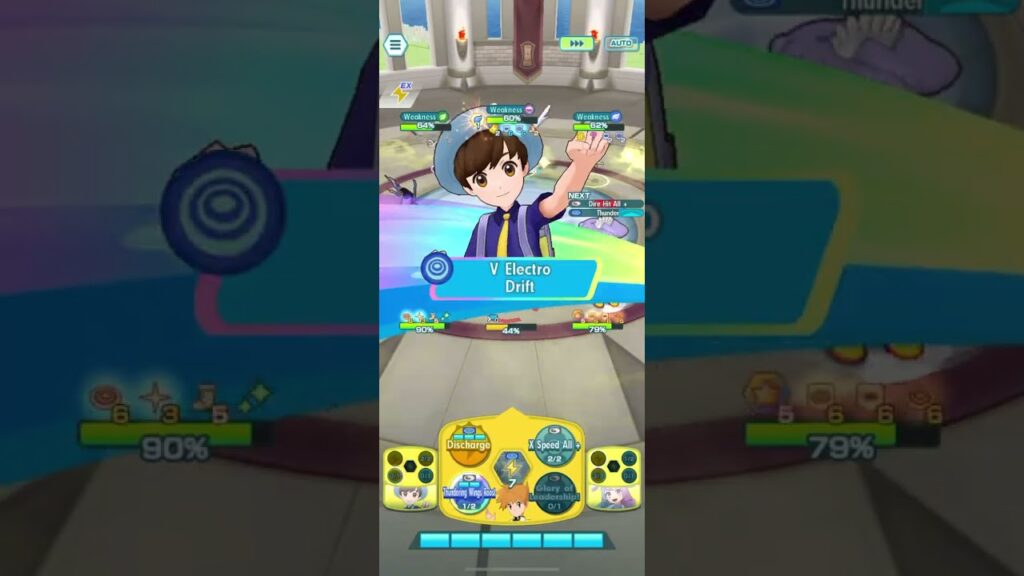 Pokemon Masters EX | Pasio Electiric Tower Floor 30 Using 3/5 Anni Blue, Iono and Florian