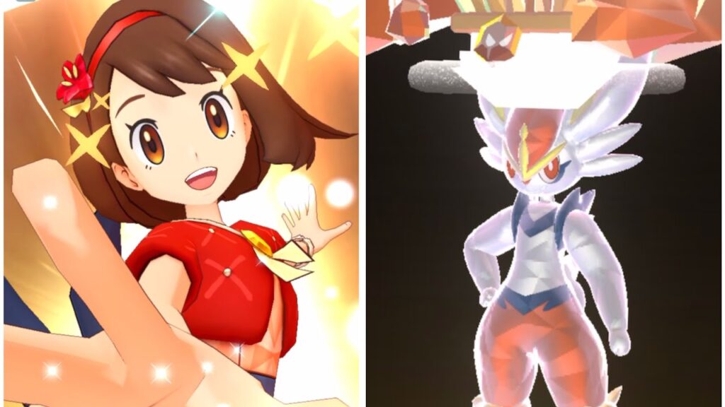 Showcase Gloria (Aniversario) y Cinderace 5/5 EXR -Pokemon Masters EX-