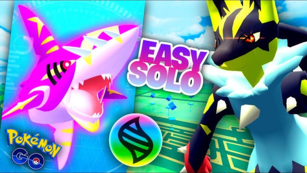 *MEGA SHARPEDO EASY SOLO RAID DAY* Best counters in Pokemon GO