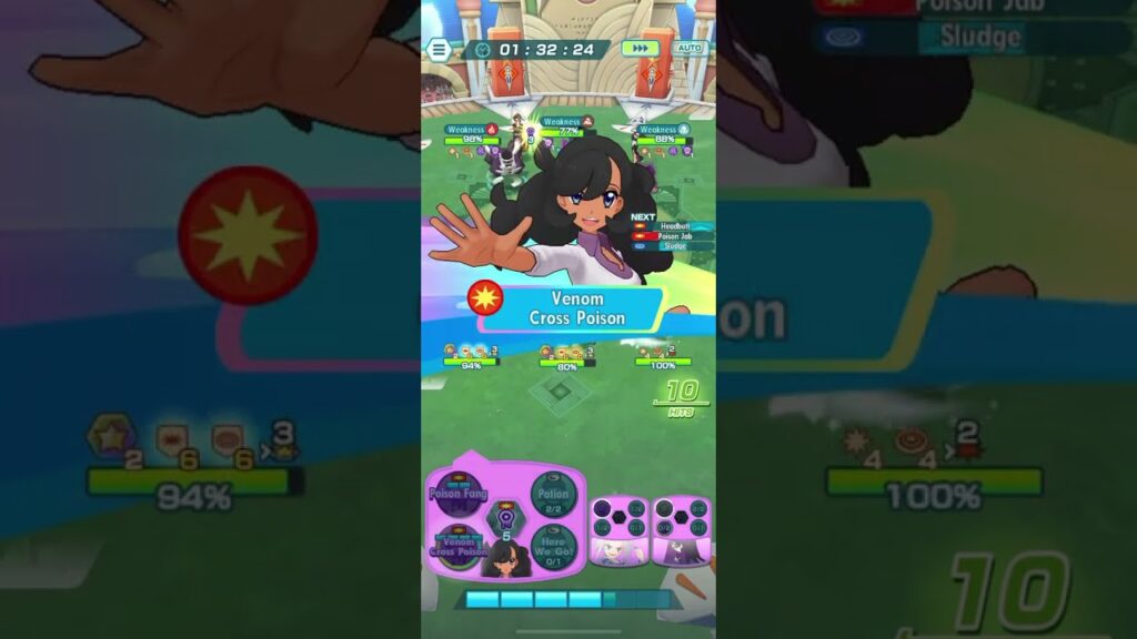 Pokemon Masters EX l Poison & Dragon Conqueror (+500 Strength)