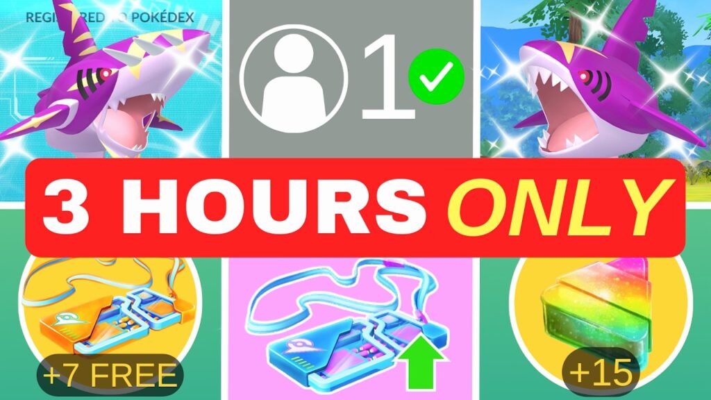 BEST TIPS For The 1/10 Shiny SHARPEDO Event!