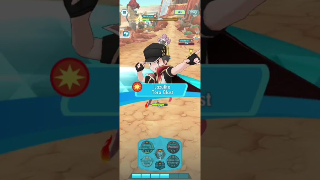 Red (anniversary 2025) & Charizard. Solo Raikou Legendary Area [Pokemon Masters Ex]