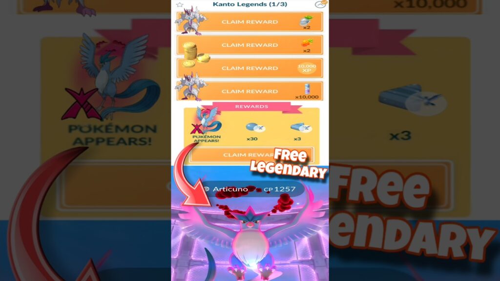 FREE Legendary Dynamax Kanto Legends Speedrun #pokemon #pokemongo #youtubeshorts