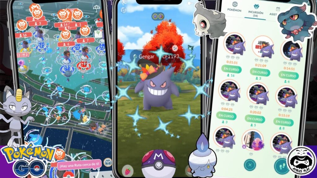 22 DIAS para CONSEGUIR A GENGAR SHINY DISFRAZ DEL FESTIVAL TENEBROSO en SEPTIEMBRE 2025 POKEMON GO