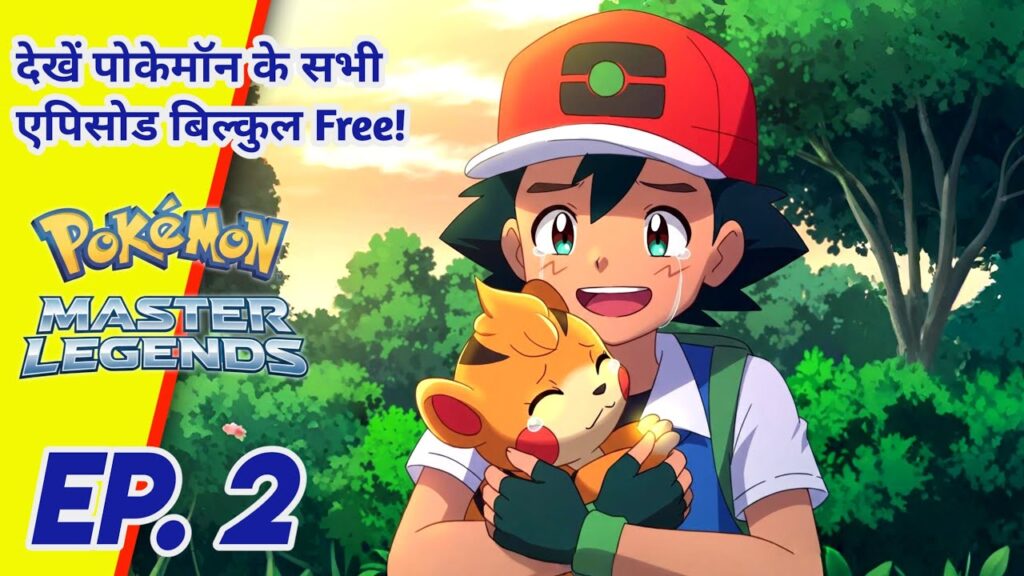 Finallyyyy Ash Ketchum Caught First Pokemon in Indian Region | Pokemon Master Legends EP 2