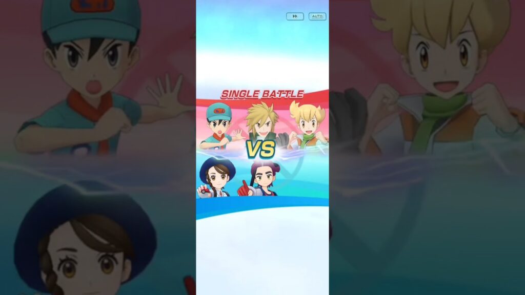 Kieran & Julianna duo Palmer's Rumbling Might #pokemon #pokemonmasters