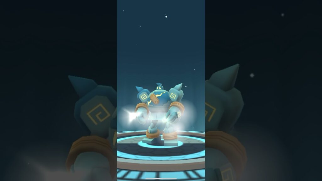 [Pokemon GO] Evolving Purified Golett into Purified Golurk #pokemongo #golurk #golett #tiktokeffects