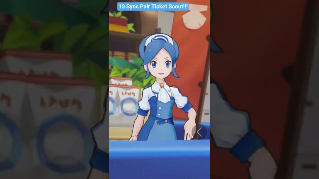 Pokemon Masters EX 10 Sync Pairs Ticket pulls!!!!