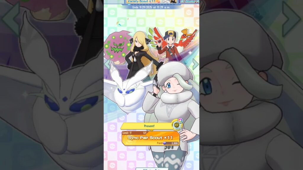 Tough Decision.. Variety Select Scout | Pokemon Masters EX #pokemonmasters
