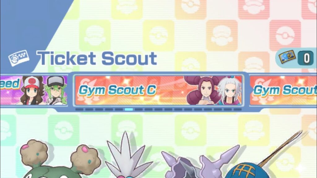 Scouting for Gym Scout Ticket C | Pokemon Masters EX