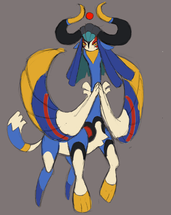 Ishtiara, one of the two Legendary Pokemon that protected humanity in its cradle