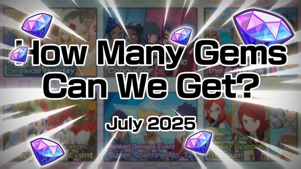 [Pokemon Masters EX] HOW MANY GEMS CAN WE GET? (July 2025)