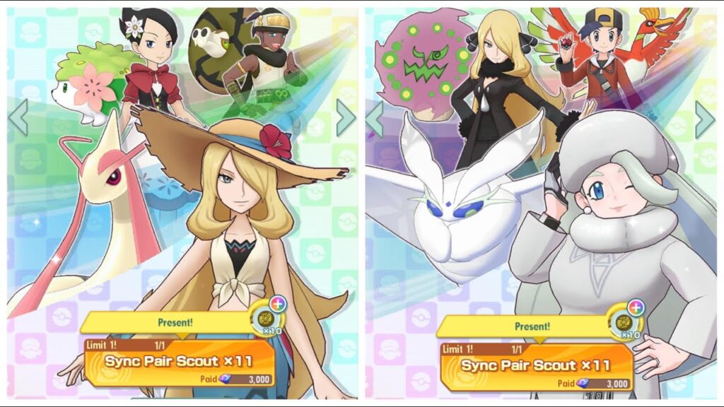 Pokemon Masters EX: Select Seasonal & Variety Scout Summoning
