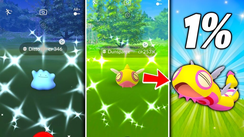 FINALLY A NEW DITTO EVENT IN POKEMON GO! Shiny DUDUNSPARCE Release / Completely Normal Event