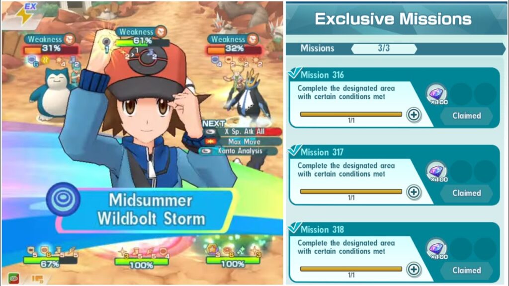 All new mission challenge the strong | Palmer | Pokemon Masters EX
