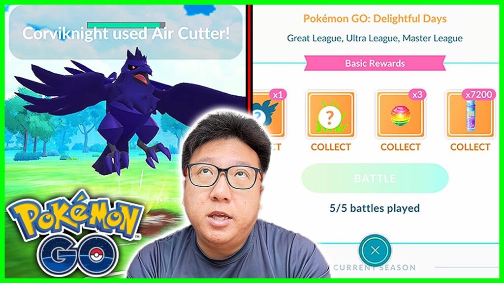 Corviknight is No.1 in the Go Battle League With 100% Win Rate in Pokemon GO