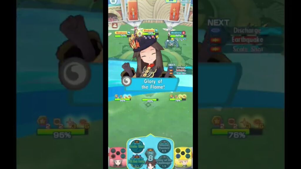 Pokemon masters ex: Defeating Arc Suit Cynthia, Steven & Lance part 1