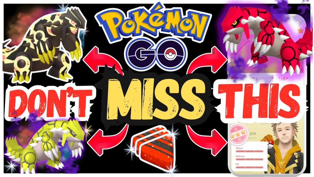 You *CAN'T MISS* Shadow Groudon Raid Weekend - Pokemon GO