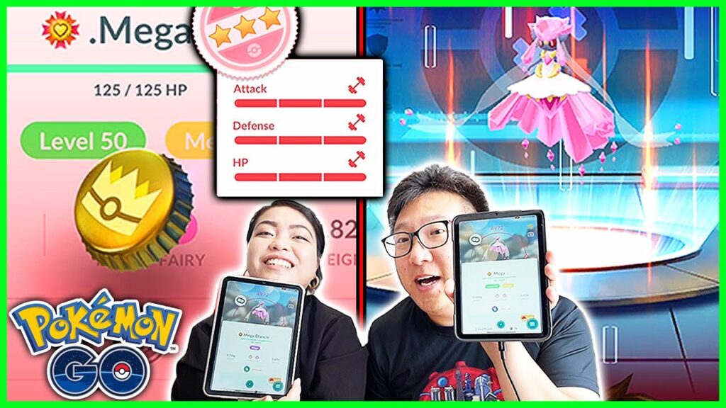 1st Gold Bottle Cap Journey for 2 Perfect Hundo Diancies in Pokemon GO