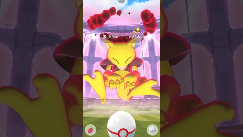First Ever New Dynamax Abra & Alakazam Raid in Pokemon Go