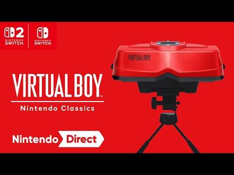 Virtual Boy for Nintendo Switch 1+2 - Full games list as of September 12th, 2025