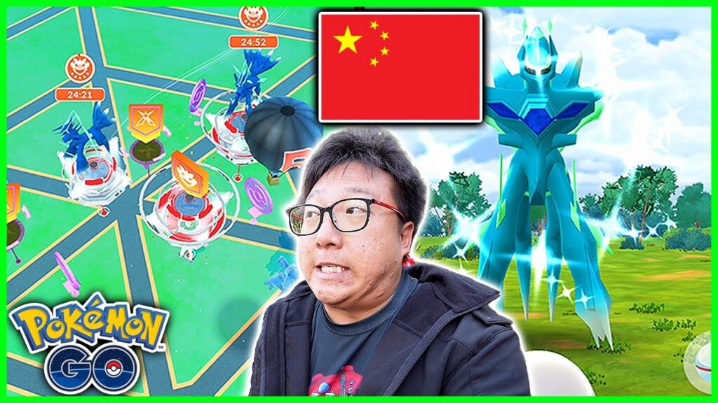 I Played Origin Dialga Raid Hour in China, And The BEST Thing Happened! - Pokemon GO