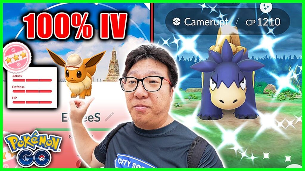I Caught the Rarest Event Pokemon During Mega Camerupt Raid Day in Bangkok Thailand! - Pokemon GO