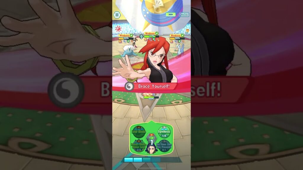 Adaman (Hisui.) & Leafeon Solo 3000 pts Master Mode Lorelei [Kanto] Week 266 [Pokemon Masters Ex]