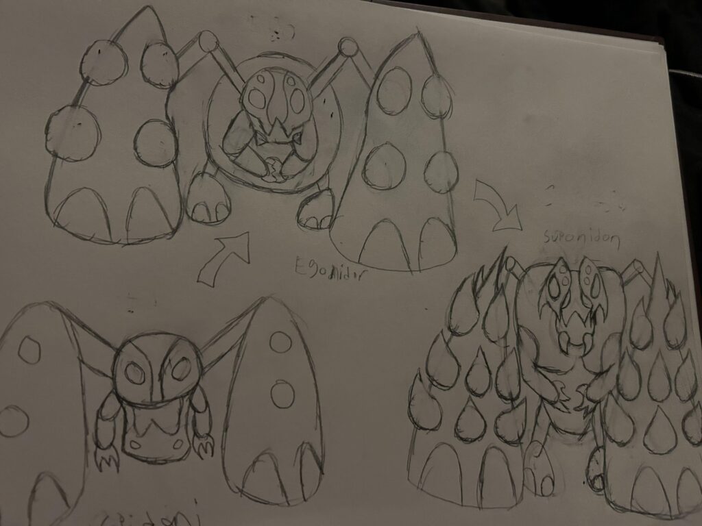 Freud spider oni fakemon