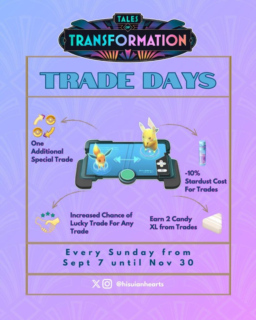 ✨Sunday Trade Day Bonuses✨