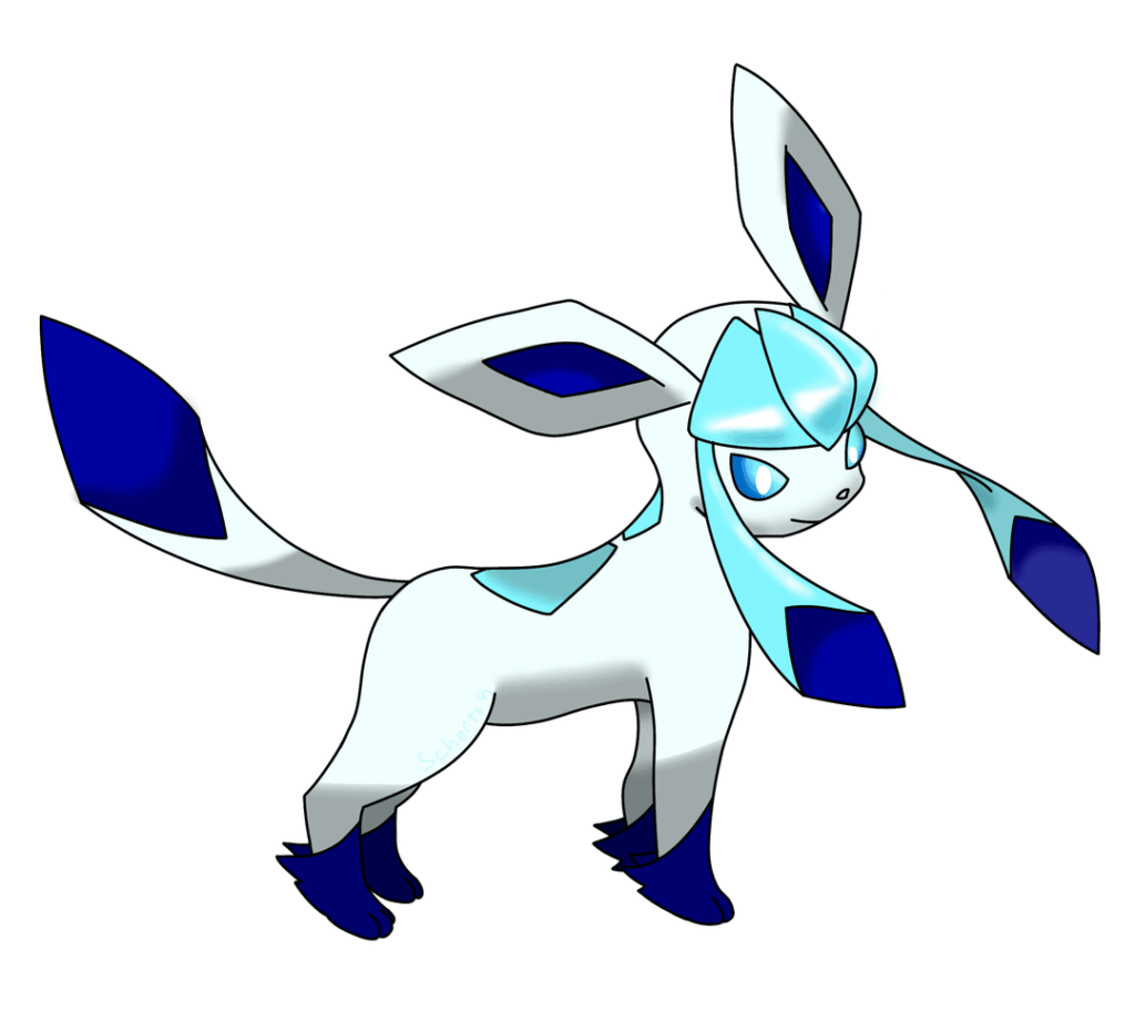 I recolored the Glaceon Shiny - Slightly