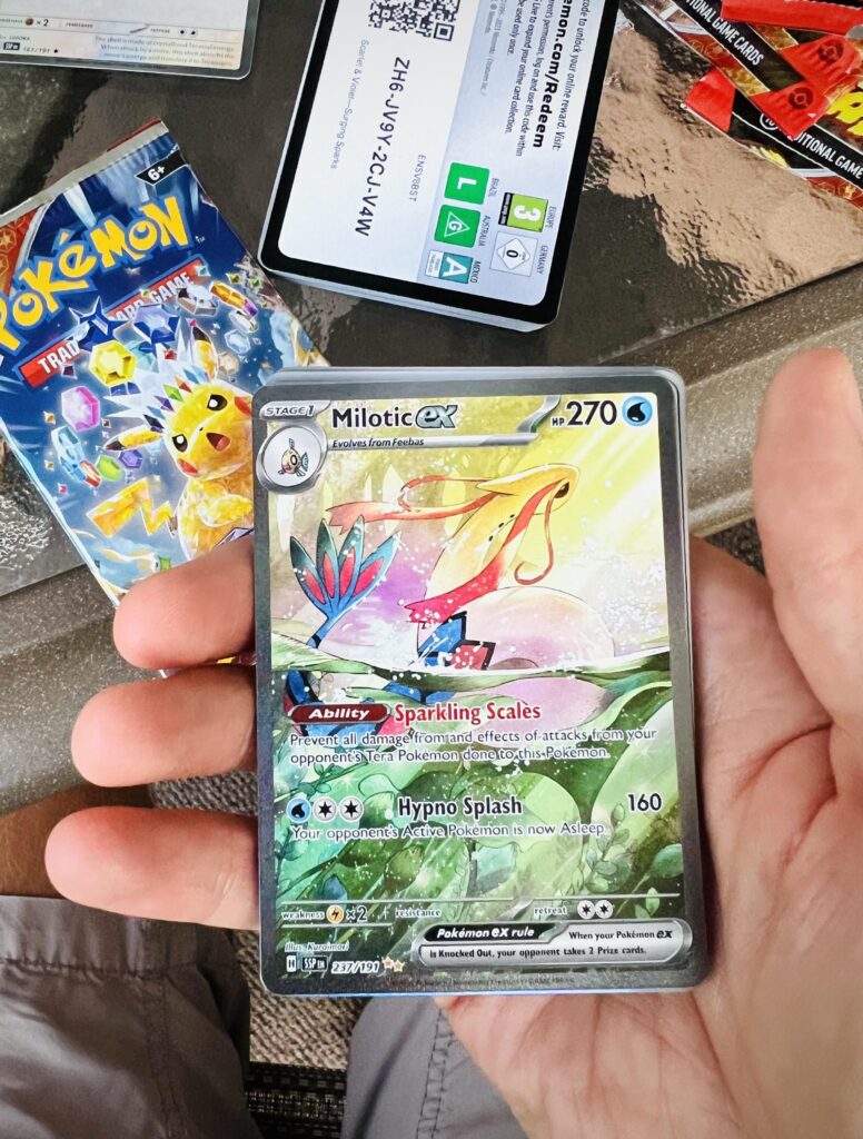 Birthday pull 🎂from a Surging Sparks Bundle