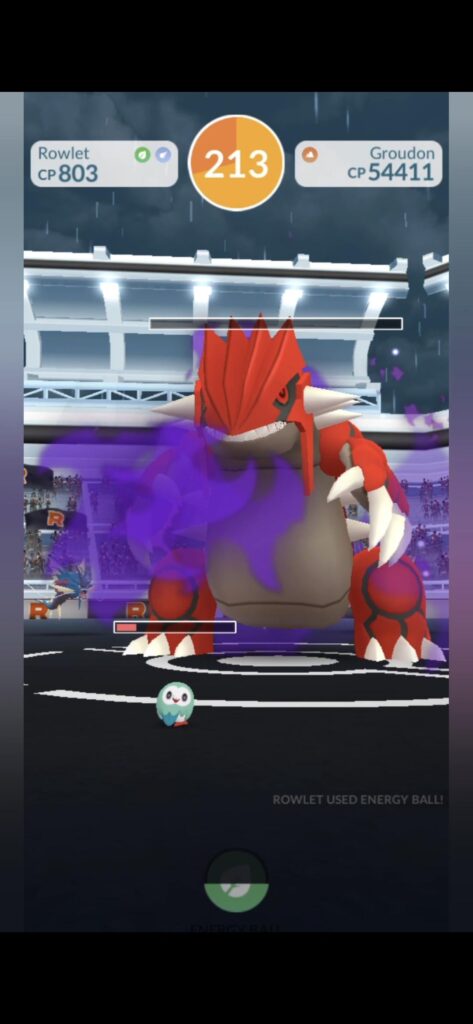 My shiny Rowlett did the thing!!