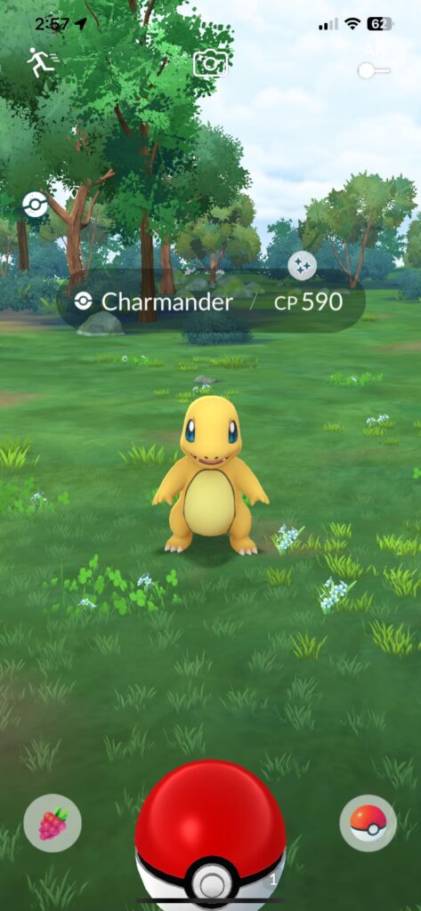 First shiny Charmander ✨