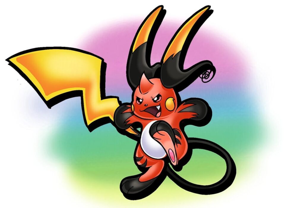 My take on mega raichu!