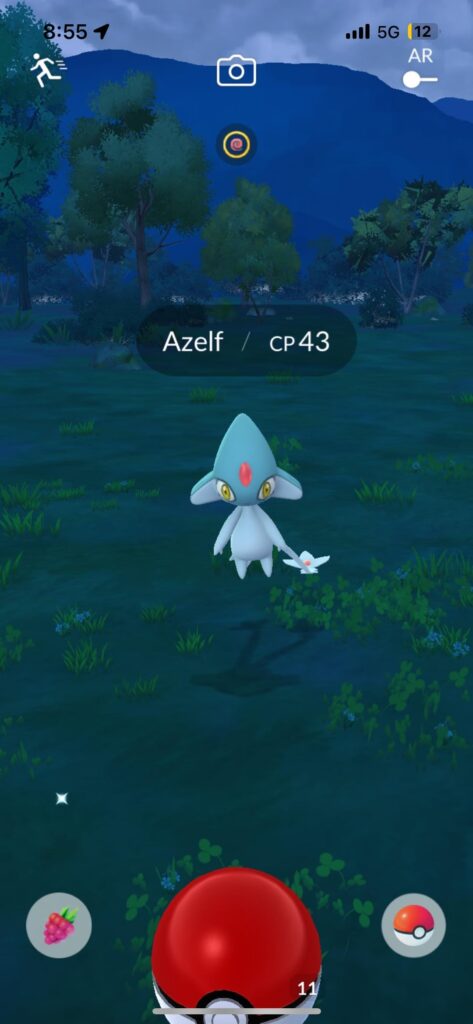 Wild azelf spawn