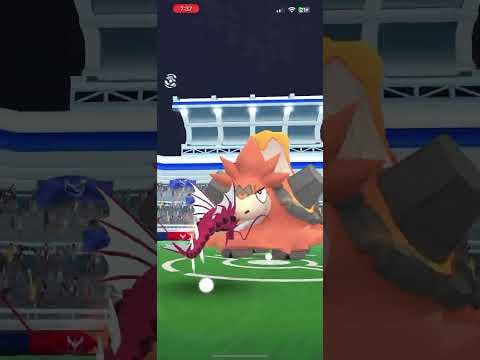 Mega Camerupt Solo, Fast Moves Only, Ember/Earthquake, Rainy, No Adventure Effect, Mega Gyarados Only