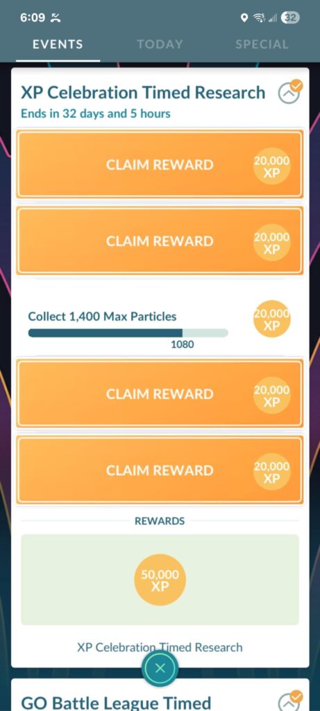 Unpopular Opinion: XP Celebration Research is a great motivator to get out and play the game.