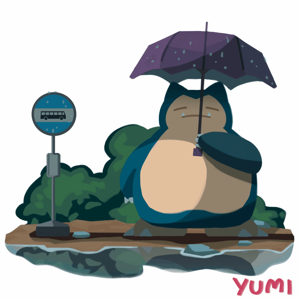[OC] My neighbor snorlax!