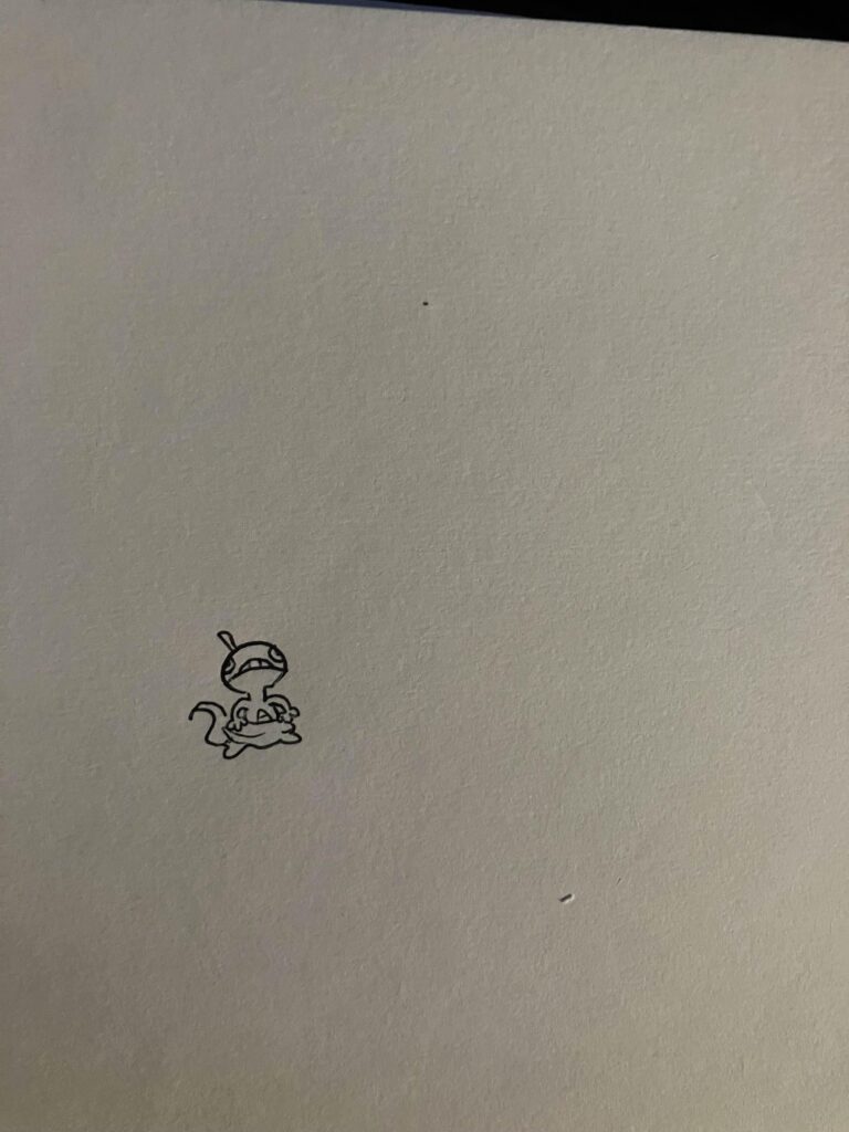 I drew a very small Scraggy.