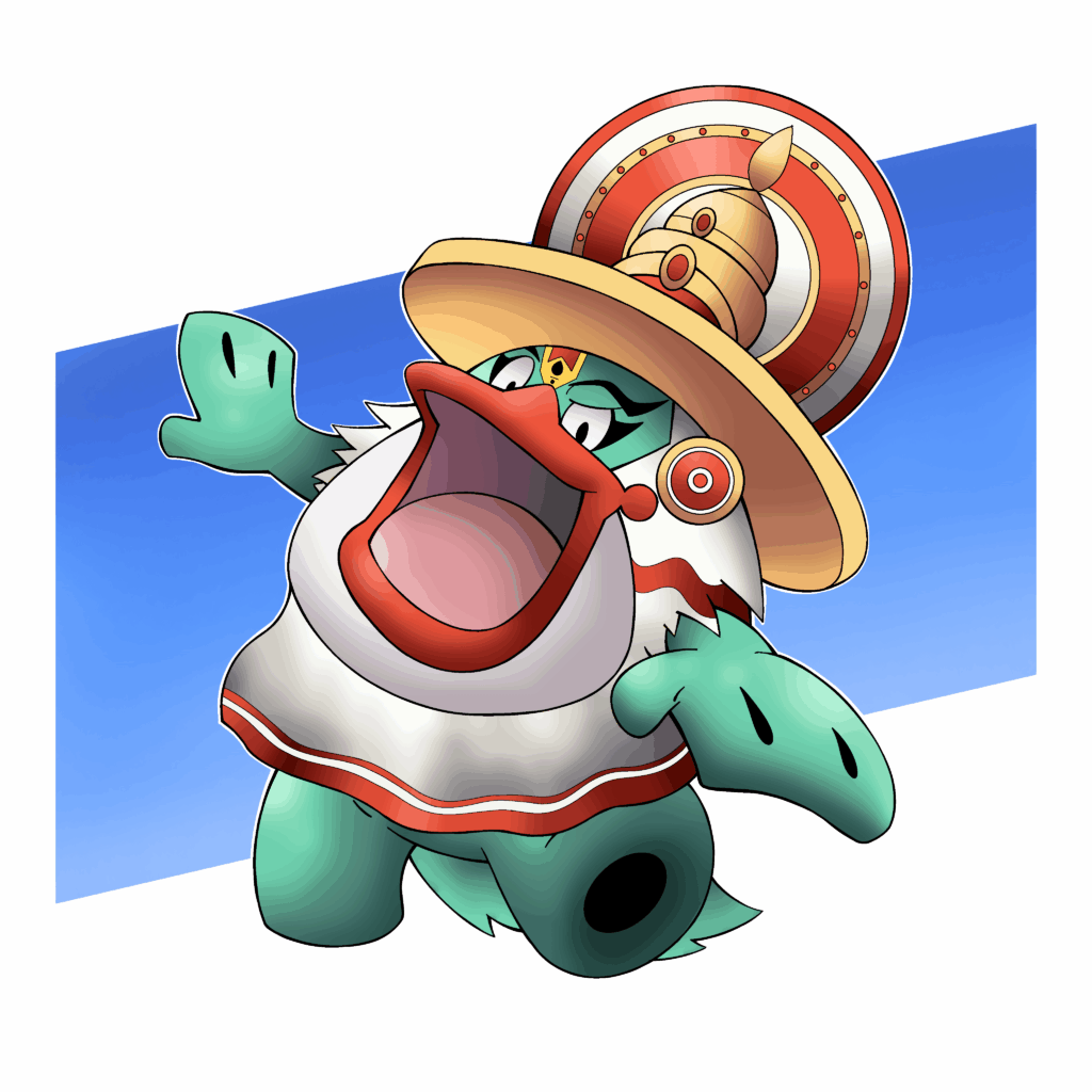 Regional Ludicolo based on Kathakali dancers from India (OC)